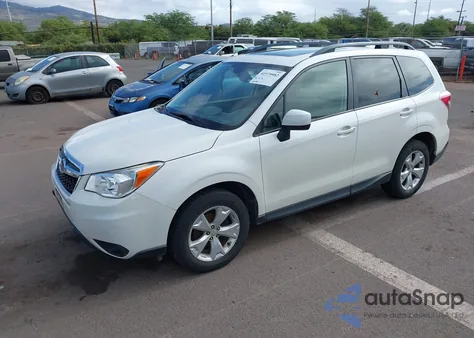 2016 Subaru Forester 2.5I Premium из США, поврежденный, VIN JF2SJAFC2GH416318
